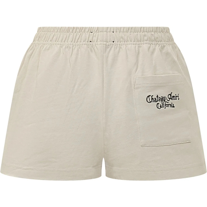 Amiri Shorts Shorts con Vita Elastica e Applicazione Logo weiß(Image 2)