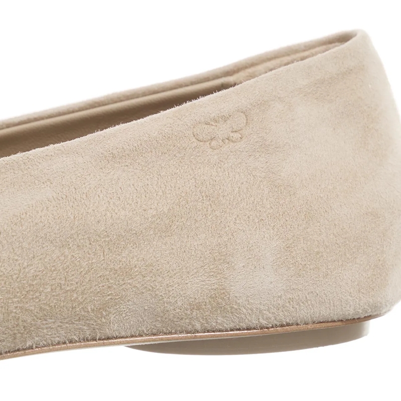 WEEKEND Max Mara Ballerinas Todisuede Beige(Image 5)