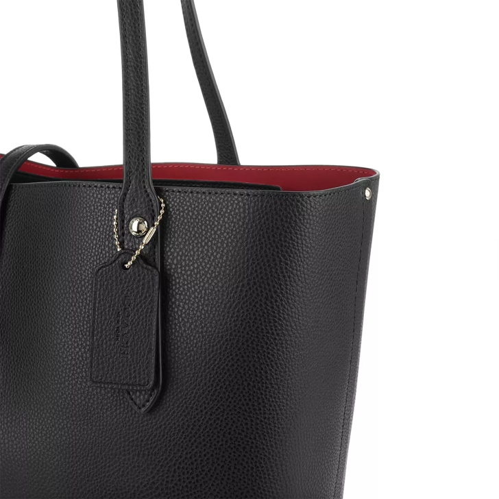 Black tote bag with red inside new arrivals