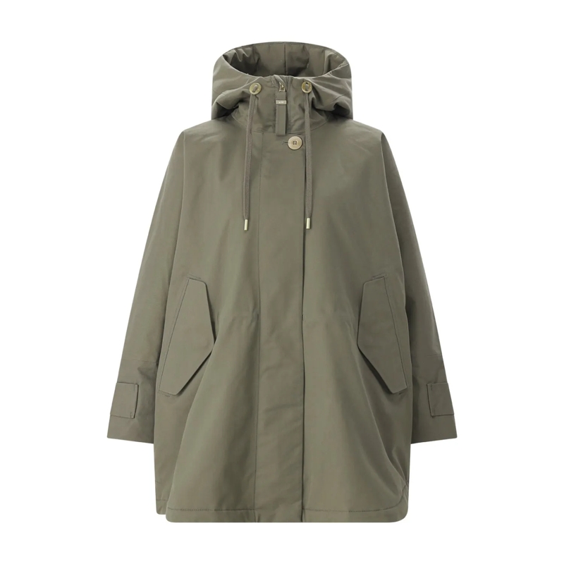 G-Lab Veste de transition Jacke Feli aus Baumwoll-Mix grün