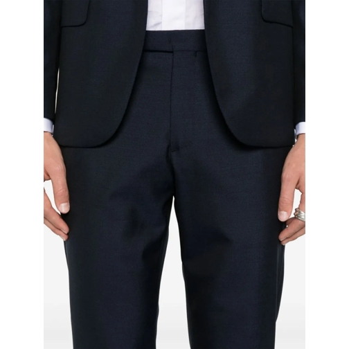 Boglioli Combinaisons de combinaisons Tailored Navy Blue Jersey Suit Blue (Image 2)
