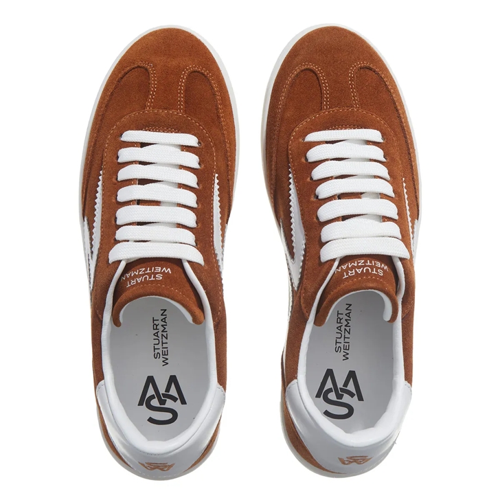 スニーカー STUART WEITZMAN Women Sneakers SL023 SW RUNAROUND SNEAKER MC SW RUNAROUND SNEAKER in SILVER/WHITE for Women | Stuart