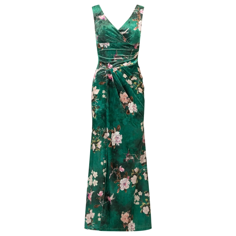 Kraimod Abendkleid Abendkleid grün