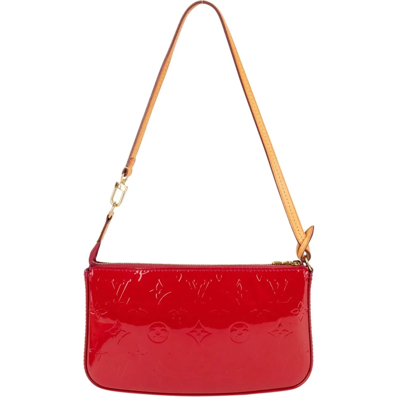 Louis Vuitton Tote Louis Vuitton Monogram Vernis Leather NM Pochette  rot