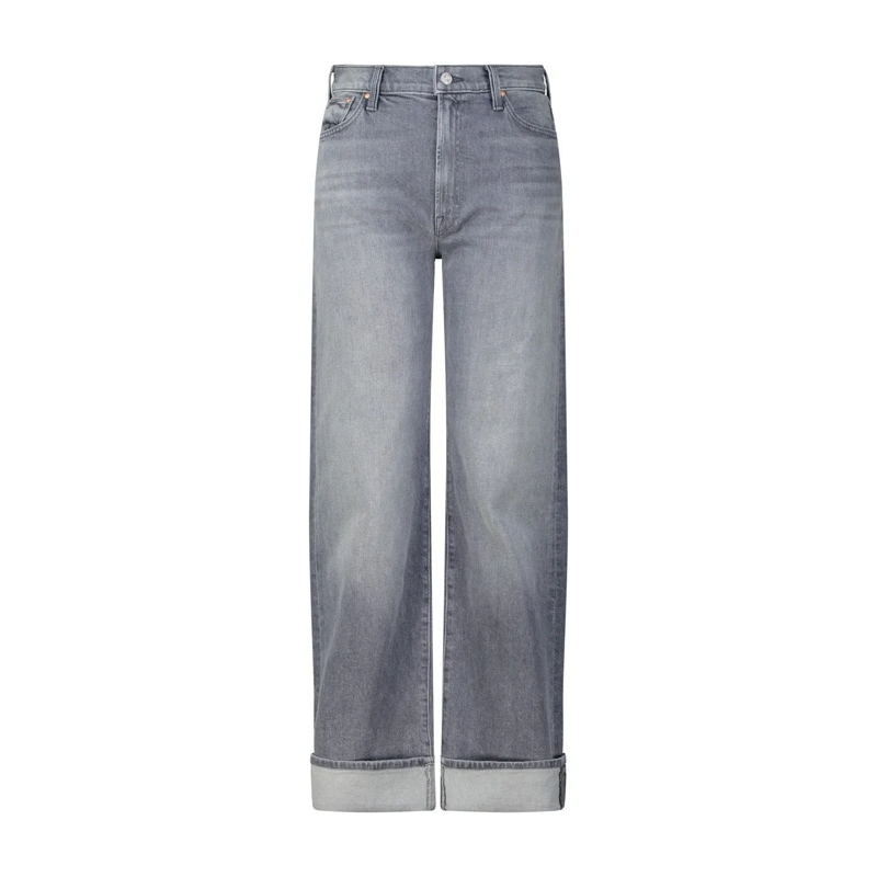 Mother Jeans Jeans The Dodger Skimp Cuff Grau