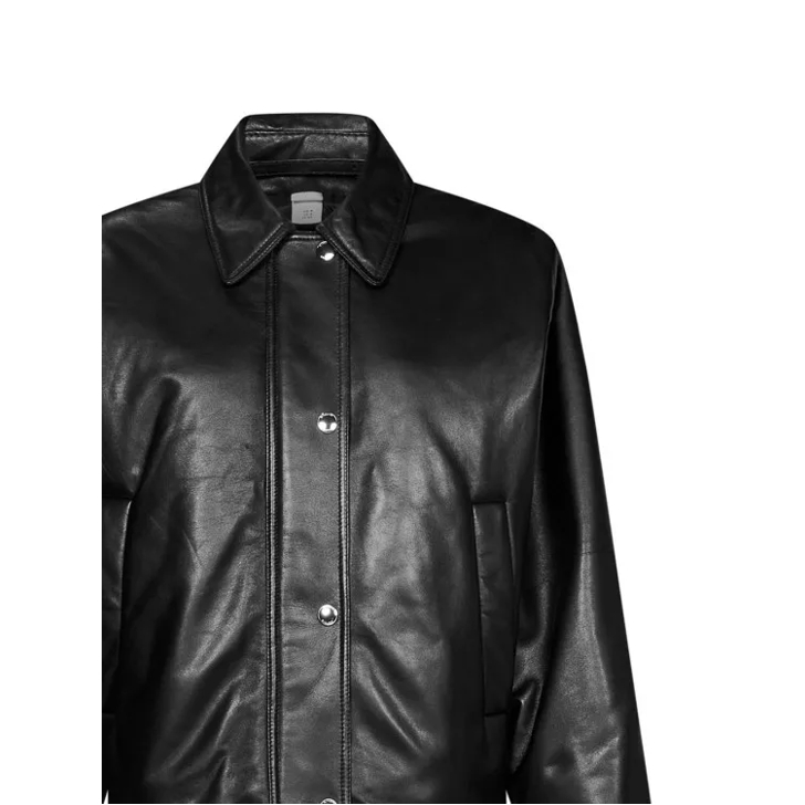 Burberry leather store jacket sale