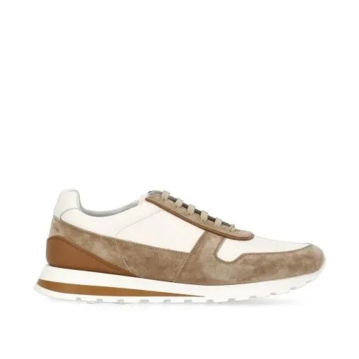 Brunello Cucinelli Leather Sneakers White Low-Top Sneaker