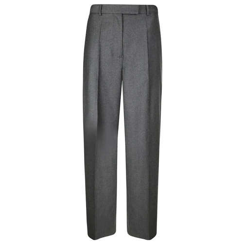 Róhe  Classic Virgin Wool Trousers Grey