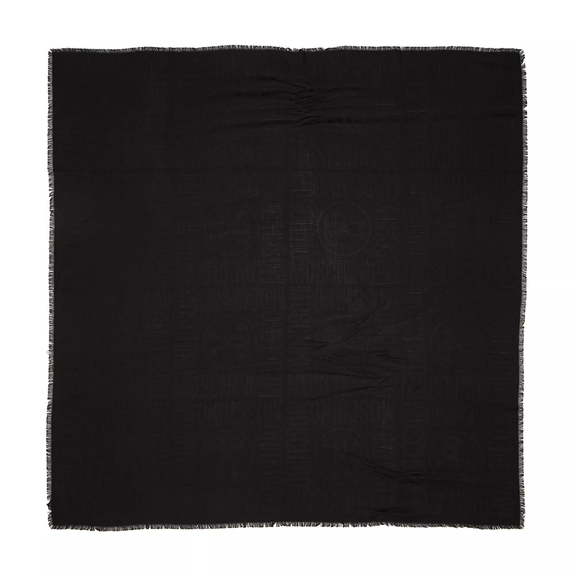 Moschino Tücher & Schals - Scarf - Gr. unisize - in Schwarz - für Damen