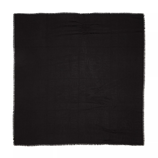 Moschino Scarf Black Sciarpa di lana