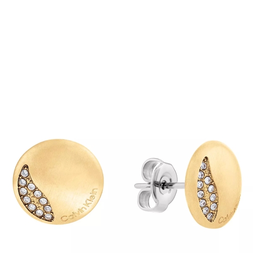 Calvin Klein Minimal Circular Earrings Gold Ohrstecker