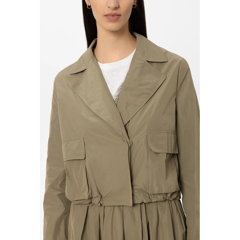 Luisa Cerano Overgangsjas Taft-Blousonjacke salbei(Image 5)
