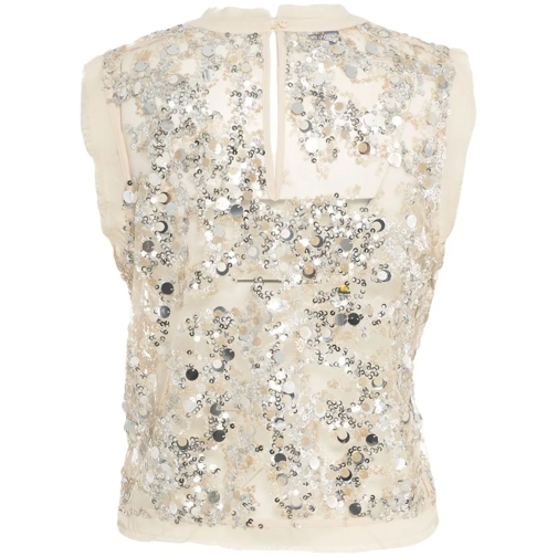 Baum Und Pferdgarten T-shirts Sequined top 'Manira' beige (Image 2)
