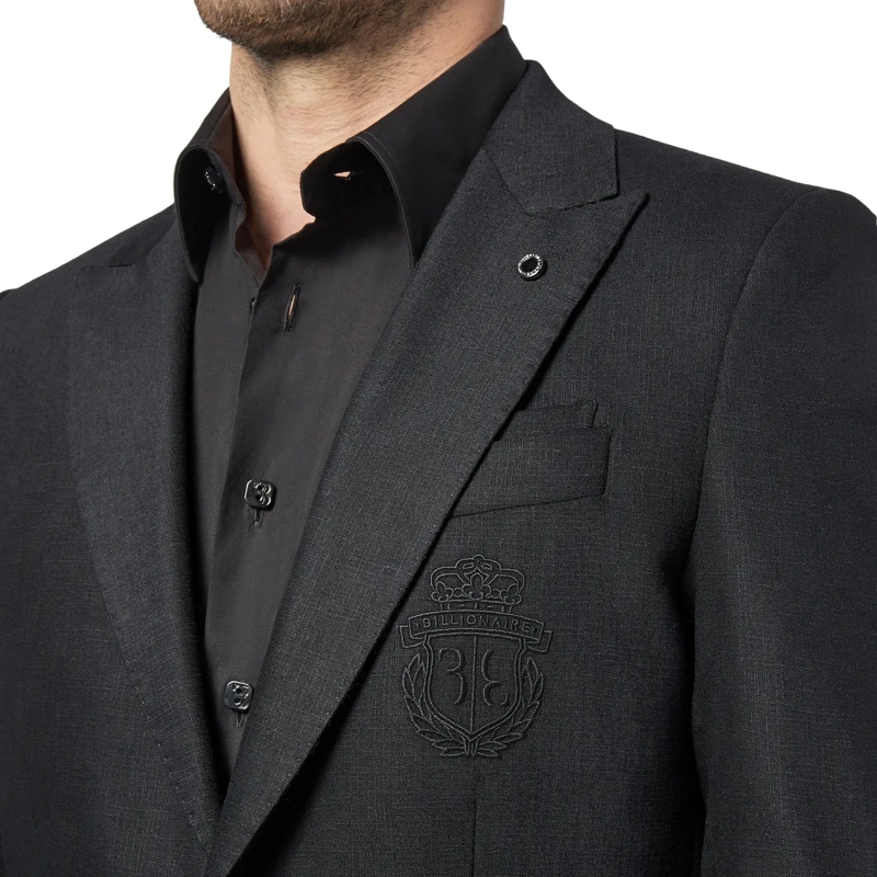 BILLIONAIRE Blazer Blazer Crest schwarz(Image 4)