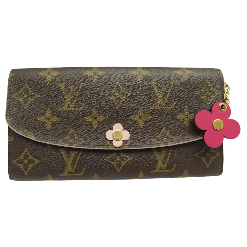 Louis Vuitton Geldbörse NEU GELDBÃ–RSE LOUIS VUITTON EMILIE BLOSSOM M64202 braun