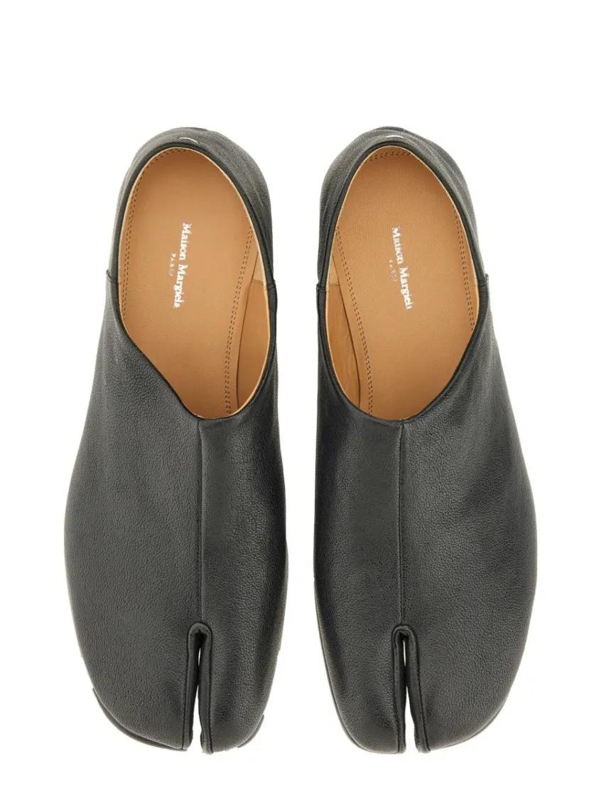 Thumbnail - Maison Margiela Loafer - Leather Tabi Mule - Gr. 41 (EU) - in Grau - für Damen