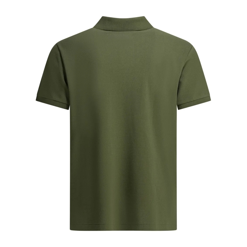 Polo Ralph Lauren Polohemd Classic Green Polo Shirt With Textured Fabric And  Grey(Image 2)