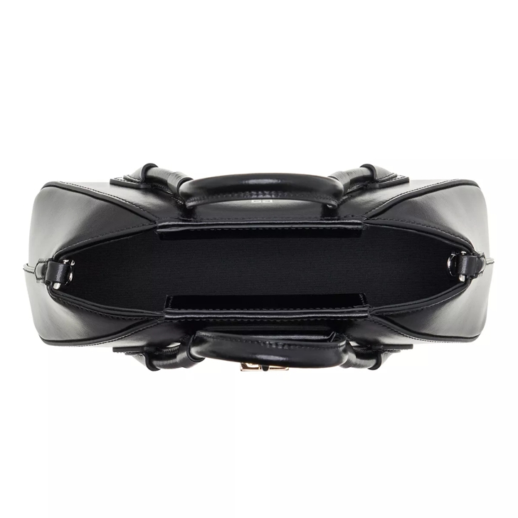 Givenchy Mini Antigona Stretch bag in box leather Black
