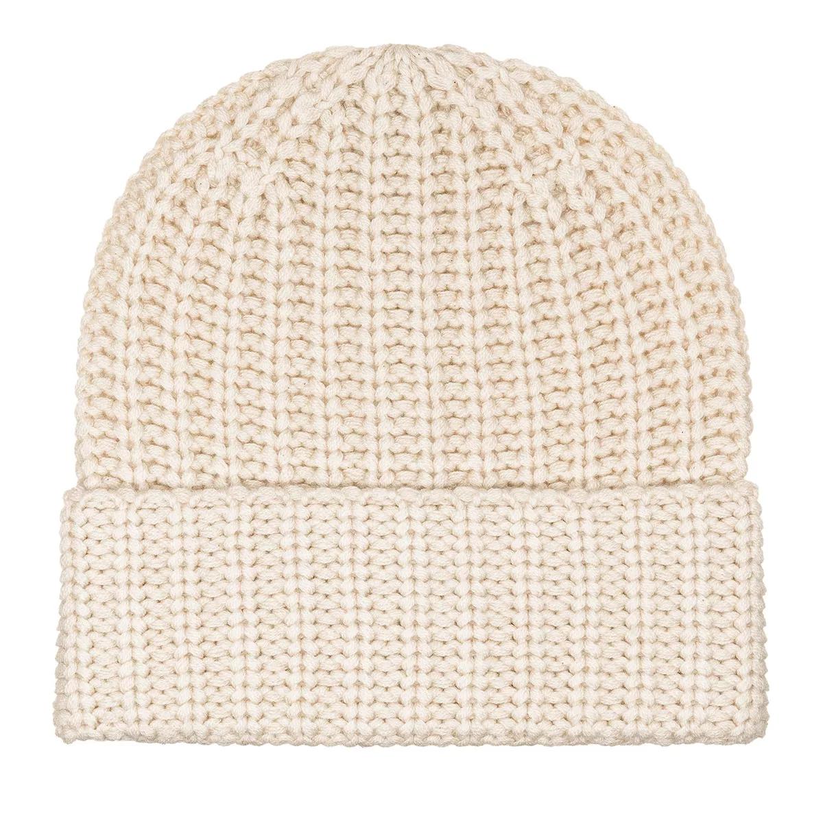 FTC Cashmere Mützen - Cap - Gr. ONE - in Beige - für Damen