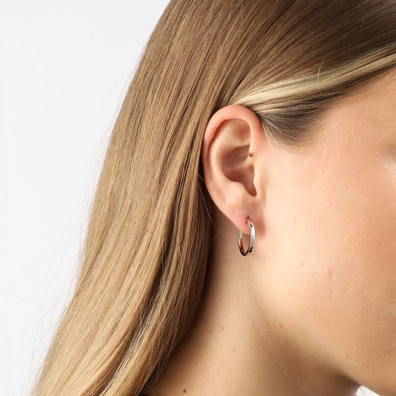 Sif Jakobs Jewellery Creolen Ellera Pianura Grande Earrings Sterling Silver 925(Image 2)