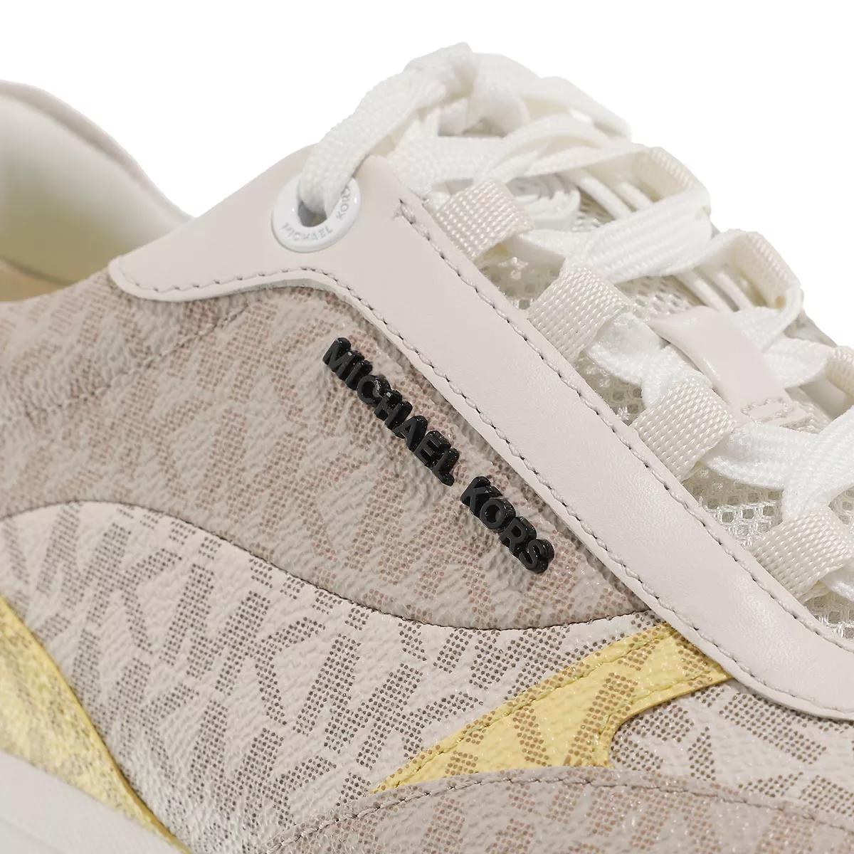 Michael Kors Allie Stride Trainer Vanilla Mlti | Low-Top Sneaker