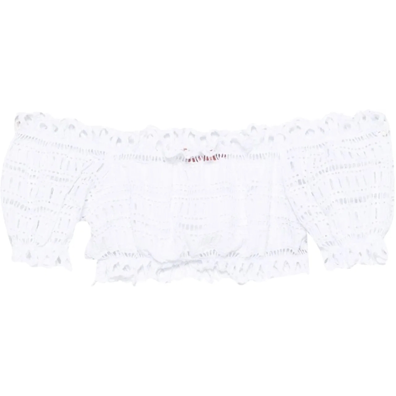 Ermanno Scervino Top Top White weiß