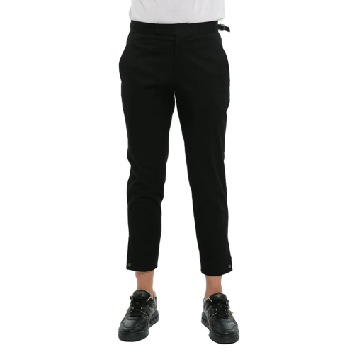 Neil Barrett  Black Pants With Button Details Black