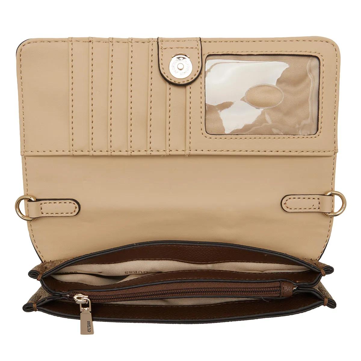 Guess Crossbody bags Noelle Xbody Flap Organizer in bruin