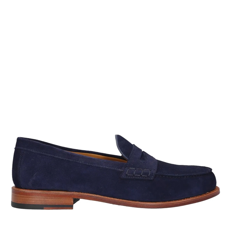 Heinrich Dinkelacker Loafer Loafer Wien Plain V blau