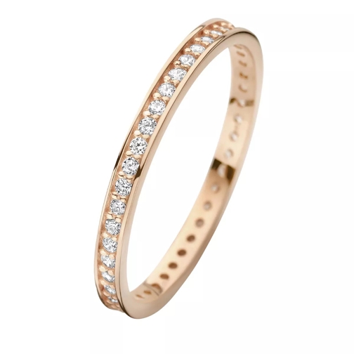 Isabel Bernard La Concorde Merle 14 karat ring with zirconia Rosé gold Eternity Ring