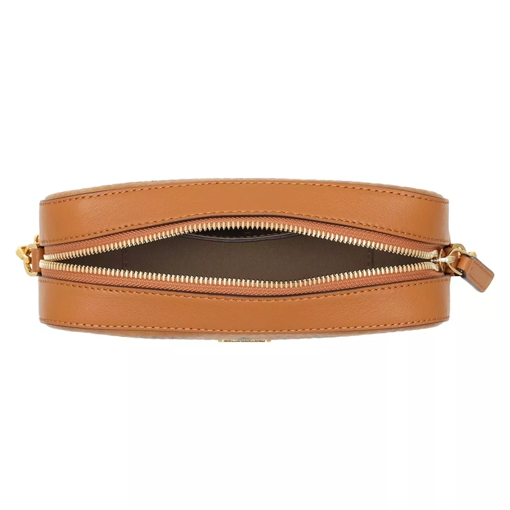 MCM Mini Visetos Original Camera Crossbody Bag Cognac Sac pour appareil photo