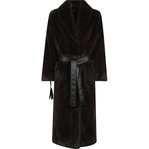 Pinko Sommerjacken Comore Coat Brown schwarz