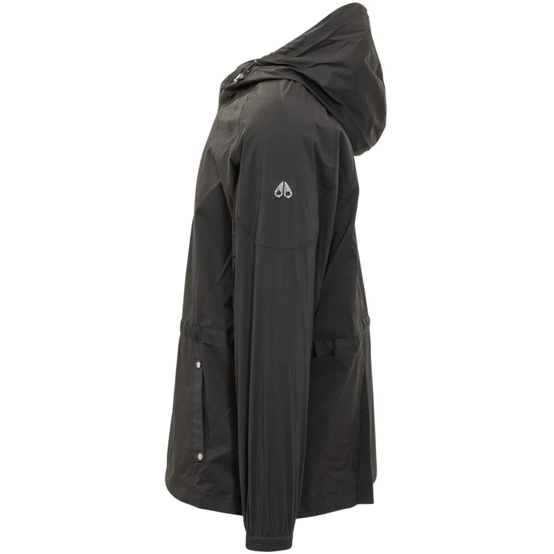 Moose Knuckles Daunenjacke Giacca con Cappuccio e Zip dunkelgrau(Image 3)
