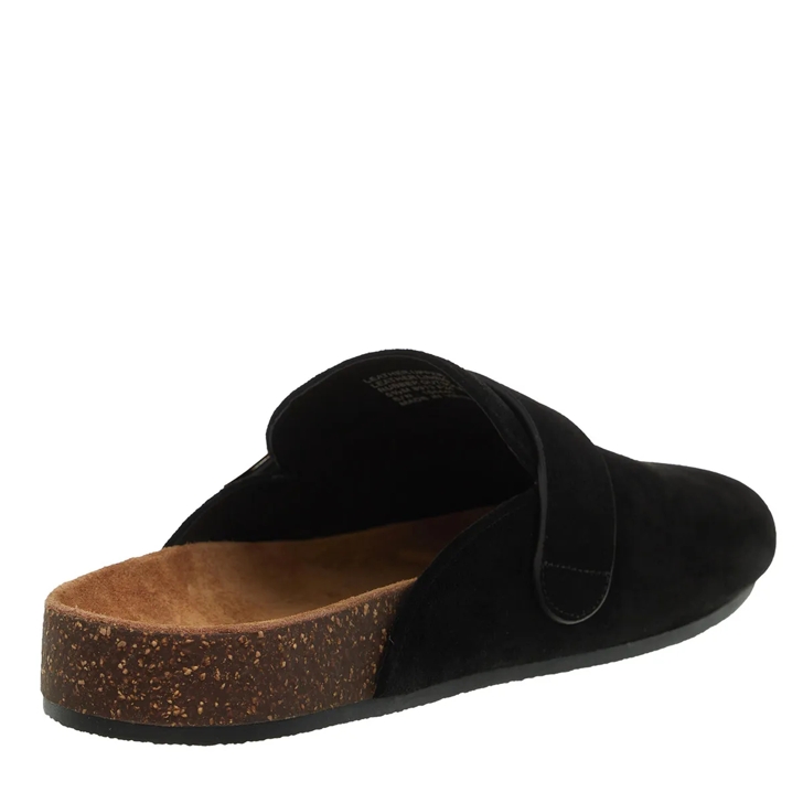 【関税&送料込】Tory Burch Black Suede Mellow Slippers Mellow Mule: Women's Designer Flats | Tory Burch