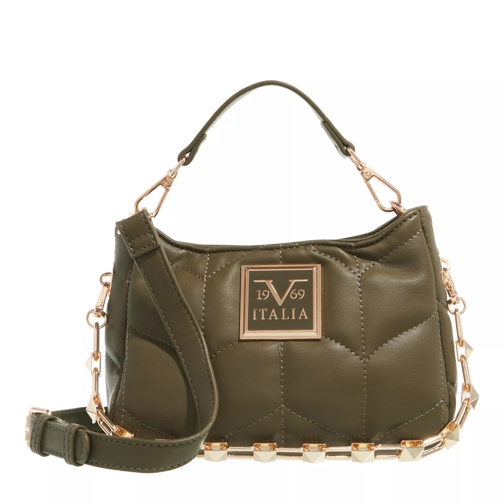 19V69 Italia Mattea Military Green Crossbody Bag