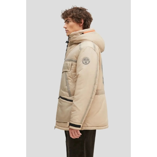 NAPAPIJRI Parka-Mäntel Skidoo Sheer Jacket In Beige Brown