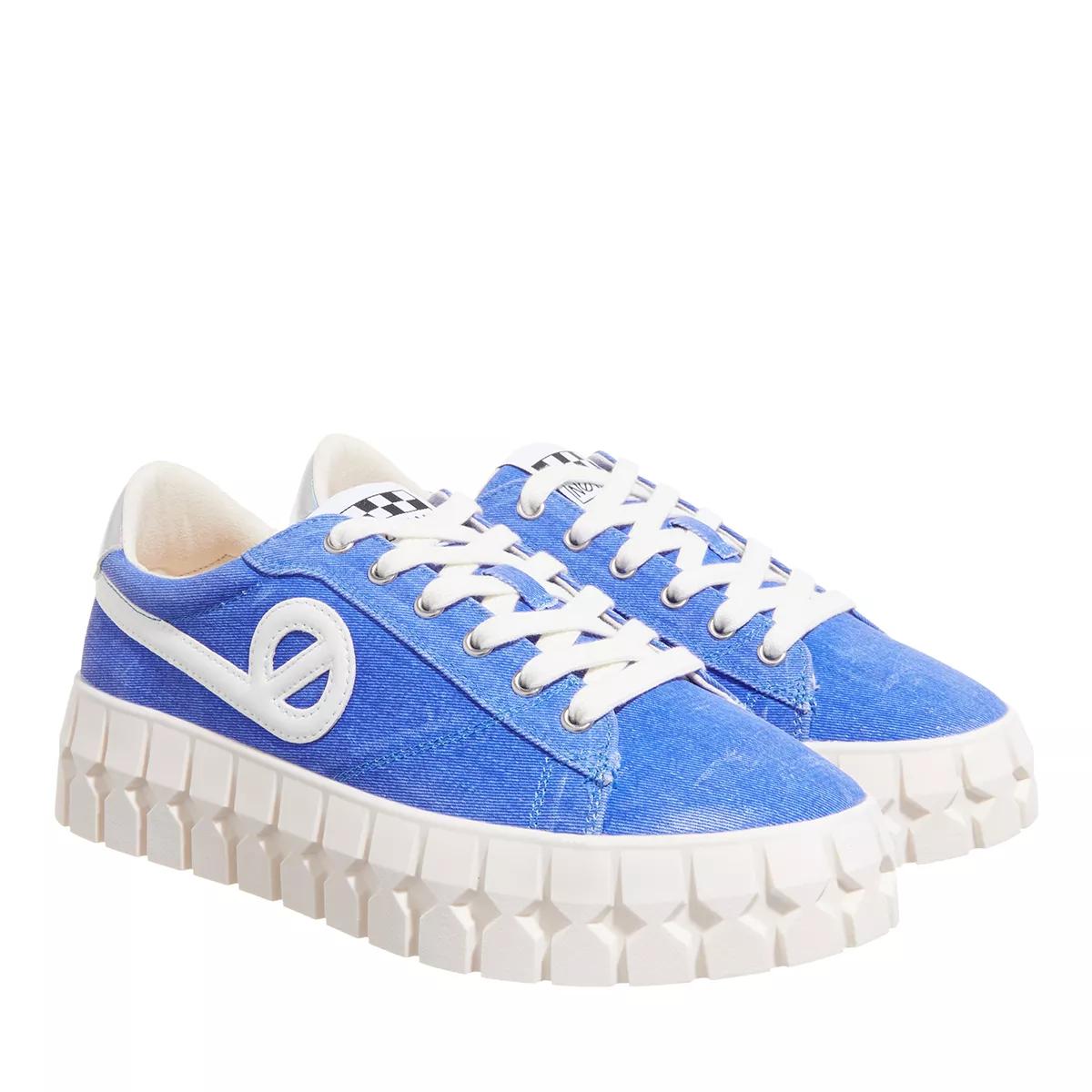 No Name Play Sneaker Blue White Platform Sneaker