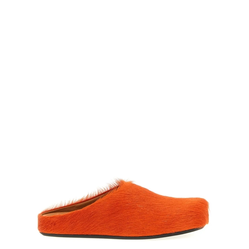 Marni Mocassin Sabot 'Fussbett' Orange