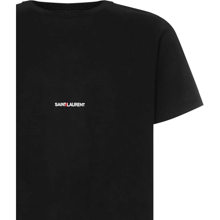 Black saint laurent shirt sales