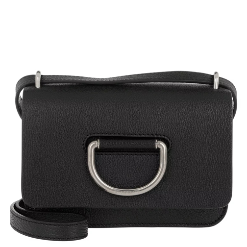 Burberry The Mini D-Ring Bag Leather Black 2 Crossbody Bag
