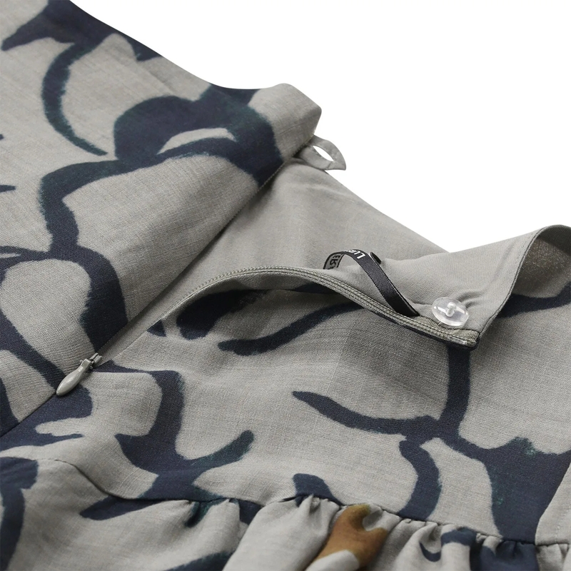 Luisa Cerano Maxirok Rock the ethnic flower navy(Image 4)