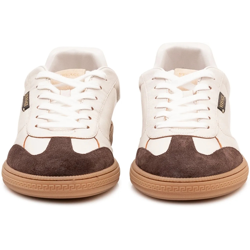 Versace Low-Top-Sneaker Sneakers con Inserti e Lacci weiß(Image 2)