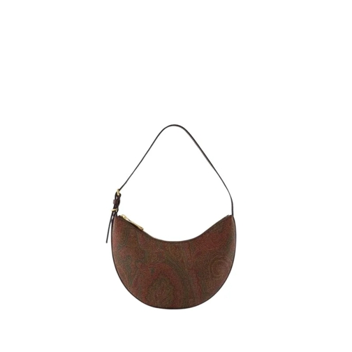 Etro Schultertasche Arnique Shoulder Bag - Leather - Brown Brown