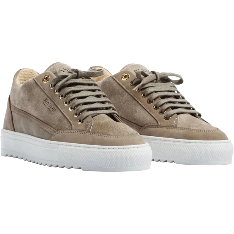 Mason Garments Low-Top-Sneaker Mason Garments Tia Miscuglio Sneakers Taupe Mg61-2 taupe(Image 2)