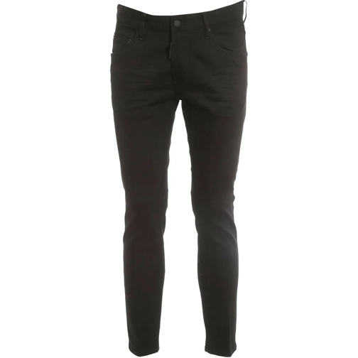 Dsquared2 Slim Fit Jeans Dsquared2 Black Bull Skater Jeans schwarz