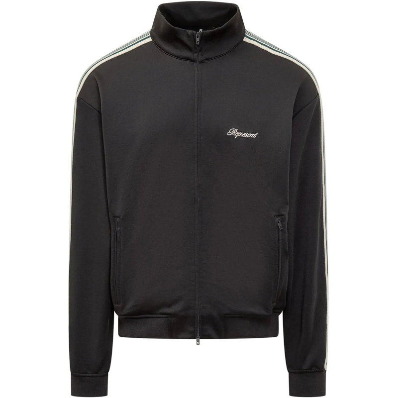 Represent Gilet Giacca Sportiva Con Bande Sulle Spalle schwarz