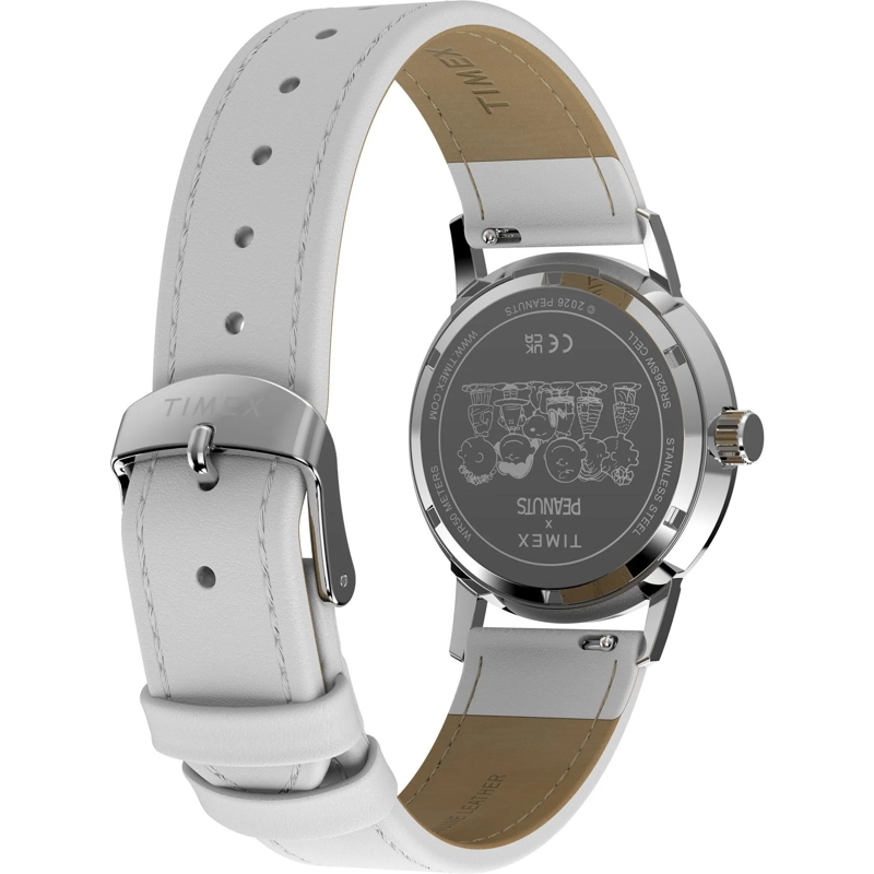 Timex Quarzuhr Quarz-Analoguhr Timex X Peanuts Marlin® Flower weiss(Image 5)