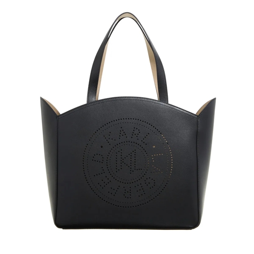 Karl Lagerfeld Sac à provisions K/Circle Lg Tote Perforated Black