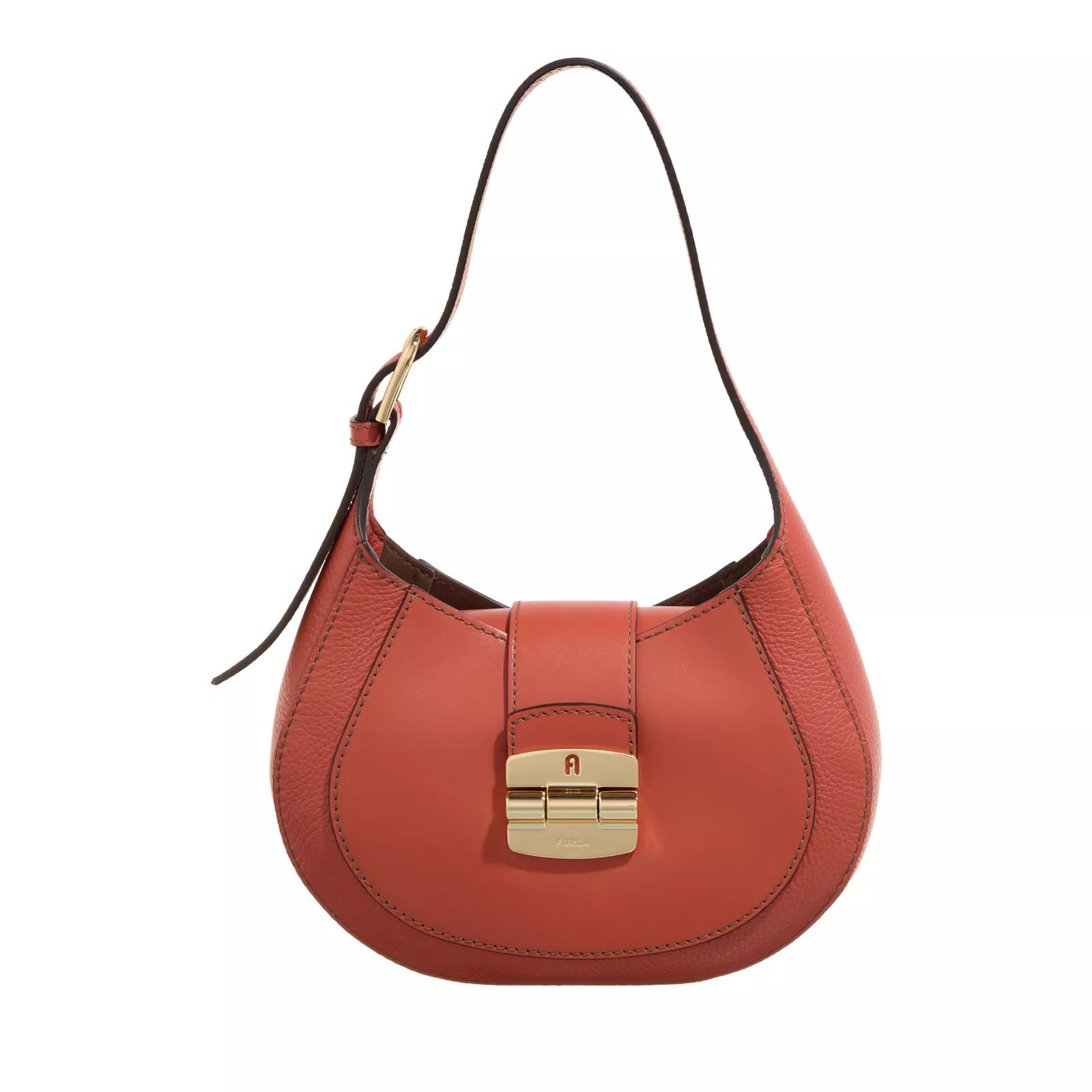 Furla Hobo Bag - Furla Club 2 S Hobo - Gr. unisize - in Orange - für Damen