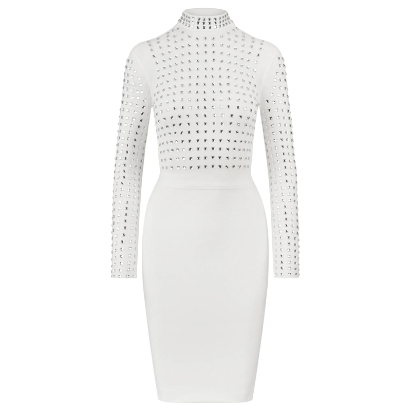 Kraimod Abendkleid Bandagekleid weiss